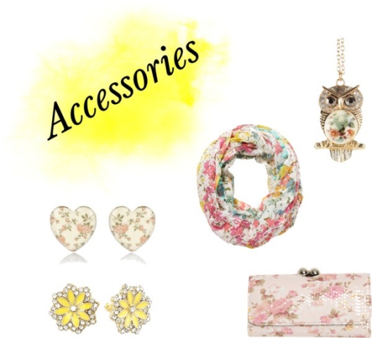 Floral Accessories by Something Winnderful via Polyvore